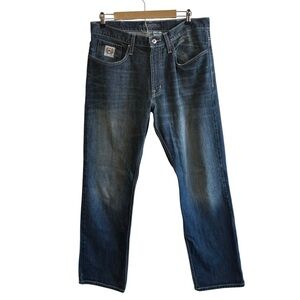 Cinch Men’s Size 36 Dark Wash Straight Leg Jeans Western Cowboy Country Rodeo